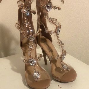 Diamond 4 inch heels